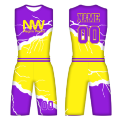 Reversible Basketball Uniform Set, Two-Tone Basketball Uniform, Basketball Jersey, Basketball Shorts, Sportswear, Athletic Apparel, Team Uniform